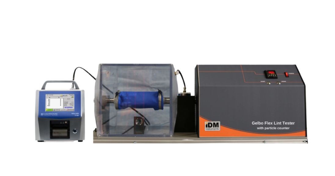GELBO FLEX TESTER WITH PARTICLE COUNTER