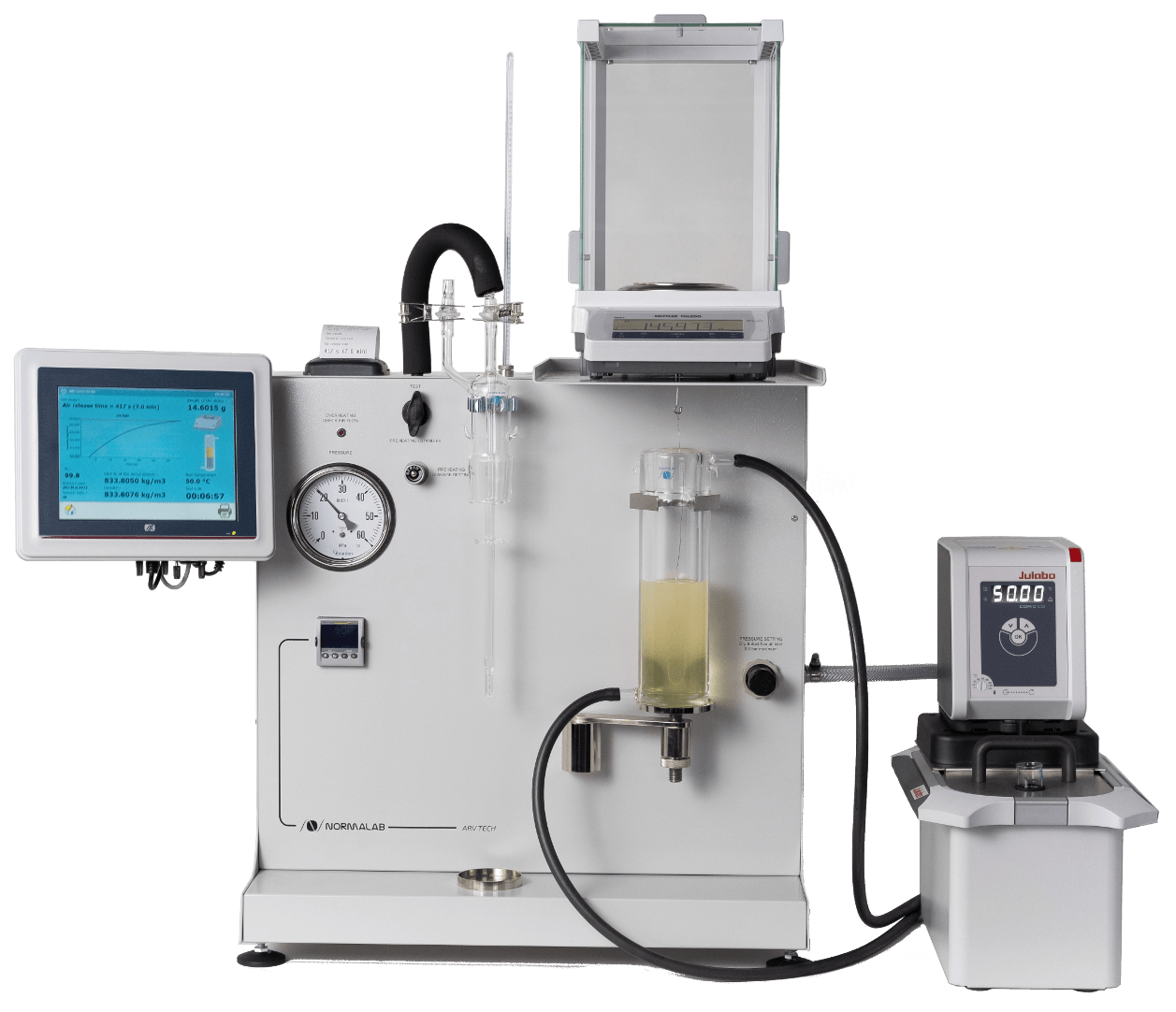 Air release properties of petrolum oils