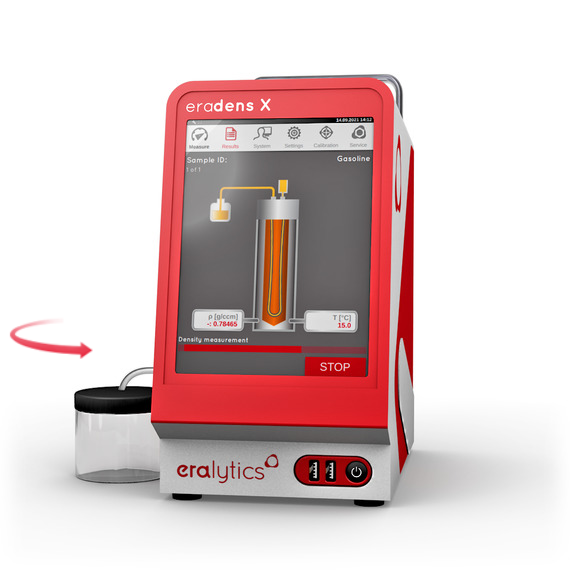 Eradens x - the world's smallest d4052 density meter