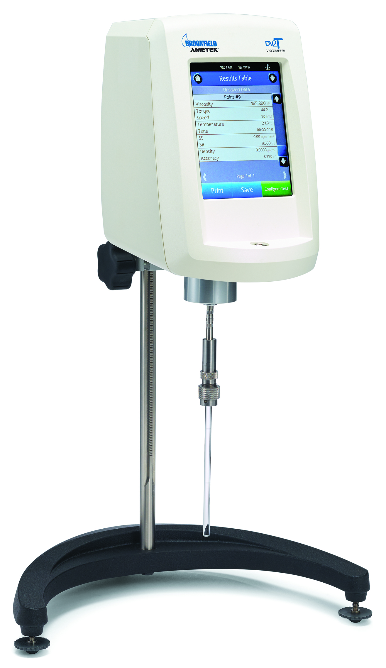 Gel Timer DV2T Instrument