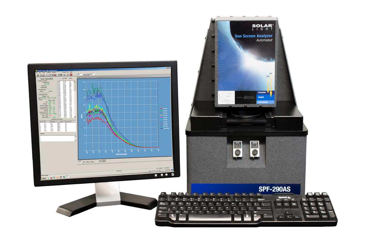 เครื่องทดสอบค่าการป้องกันแสง Sun Protection Factor (SPF) / SPF Analyzer