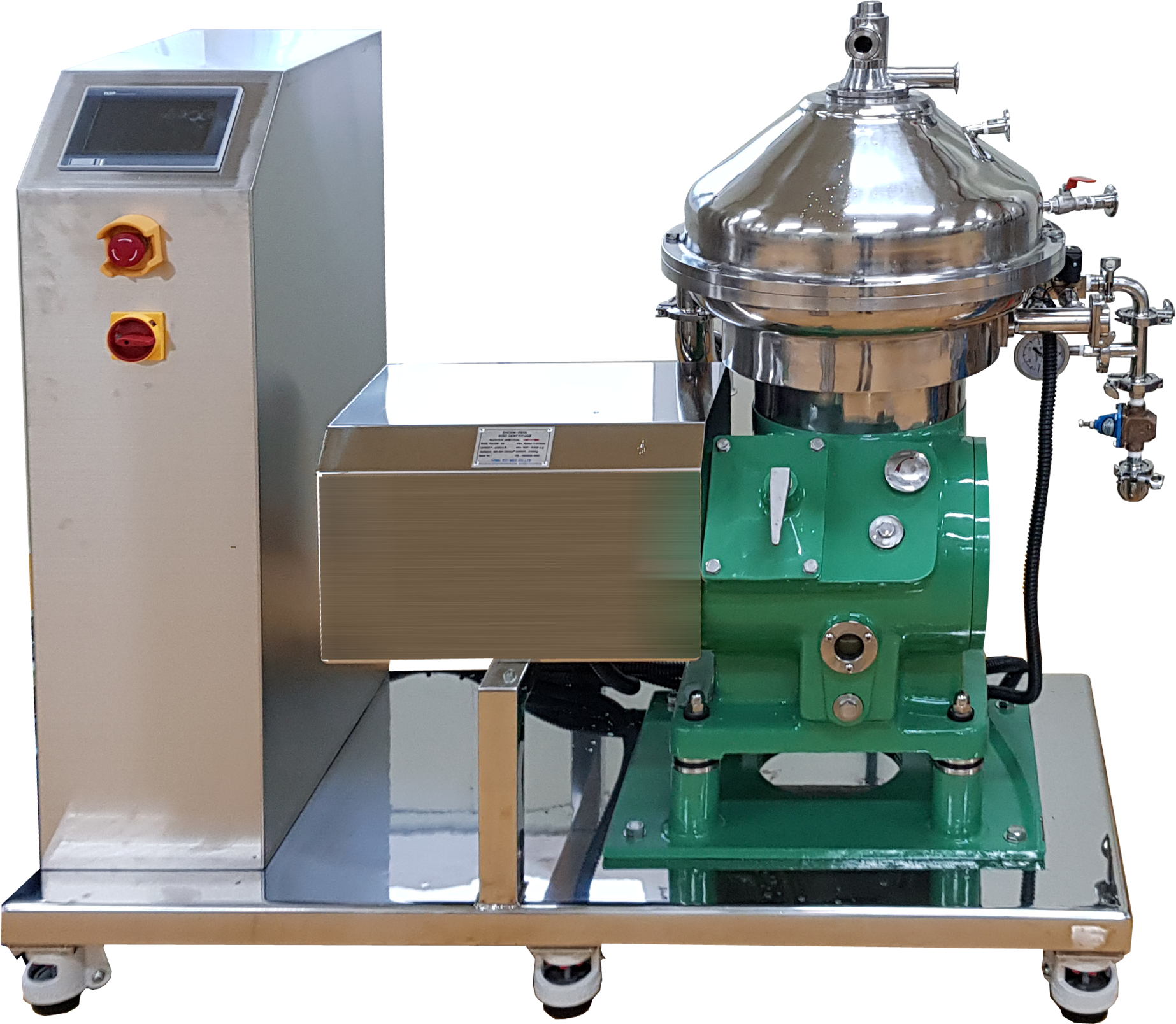 เครื่องปั่นเหวี่ยงต่อเนื่องแบบจาน (Continuous Centrifuge)